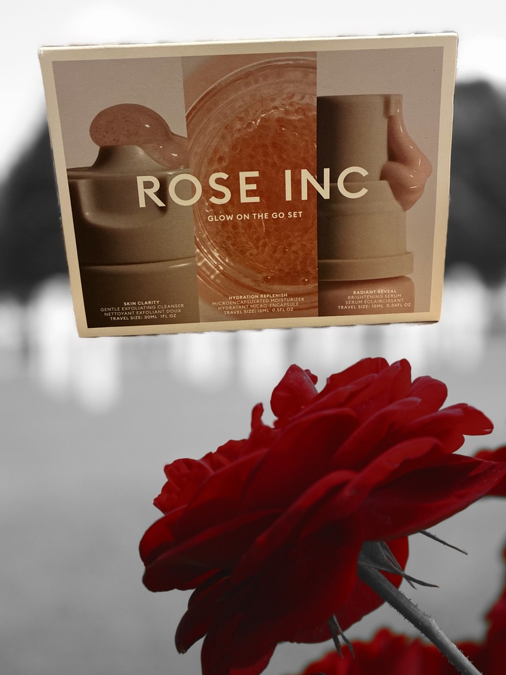 Rose Inc Travel Glow Trio - Blush Pink